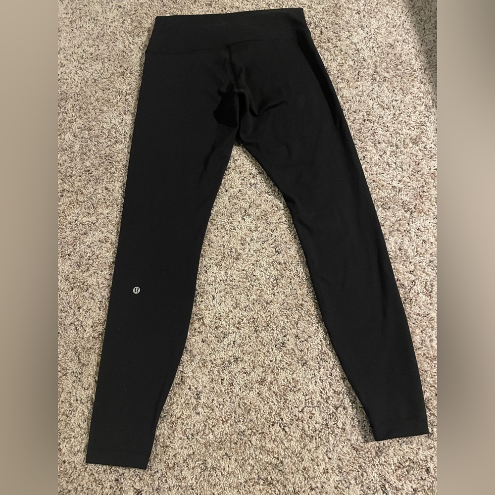 Lululemon wunder train high rise pants size 12 28”